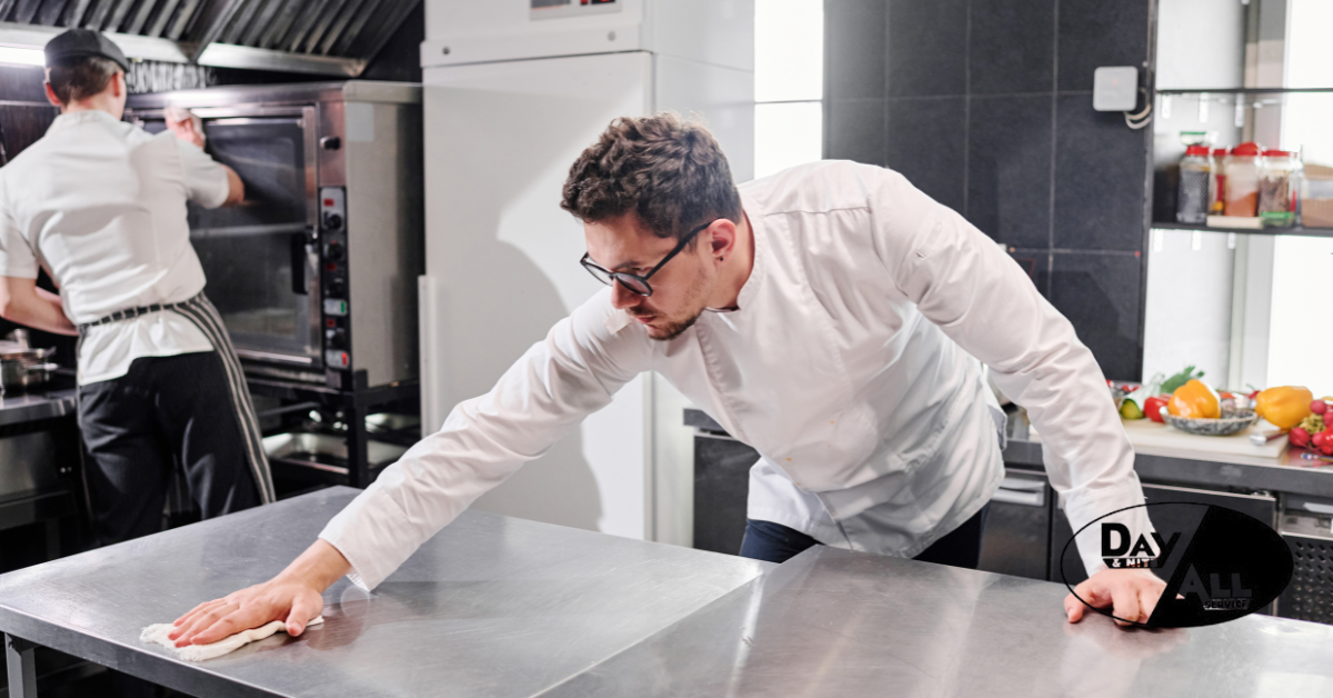 commercial kitchen cleaning